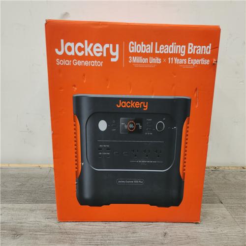 Phoenix Location NEW Jackery Solar Generator Explorer 1000 Plus 1264.64Wh/2000W Model No. JE-1000C (SEALED)