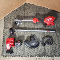 HOUSTON LOCATION - AS-IS (APPEARS LIKE NEW) M18 FUEL 18V 16 in. Brushless Cordless Battery Powered String Trimmer W/QUIK-LOK Attachment Capability & 8.0 Ah Battery