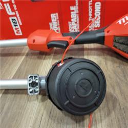 AS-IS MILWAUKEE M18 FUEL 18V 16 in. Brushless Cordless Powered String Trimmer W/QUIK-LOK Attachment Capability