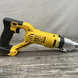 AS-IS DEWALT 20V MAX Cordless 18-Gauge Swivel Head Shears (Tool Only)