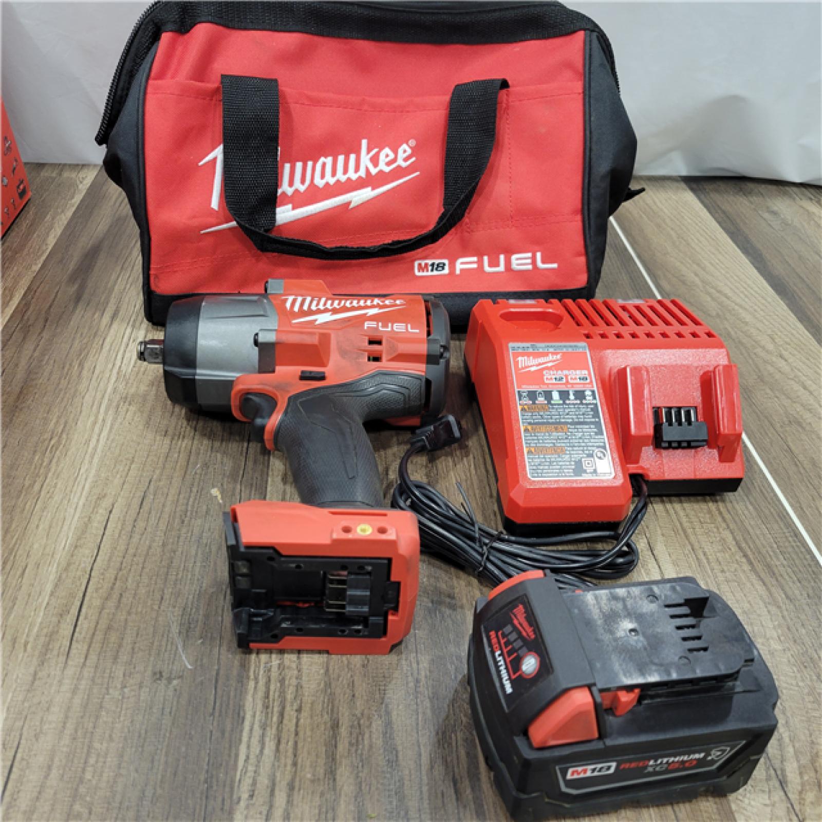 AS-IS Milwaukee M18 FUEL 1/2 High Torque Impact Wrench with Friction Ring Kit