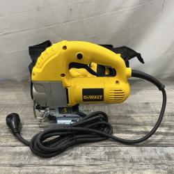AS-IS DEWALT 5.5 Amp Corded Variable Speed Jig Saw With Bag