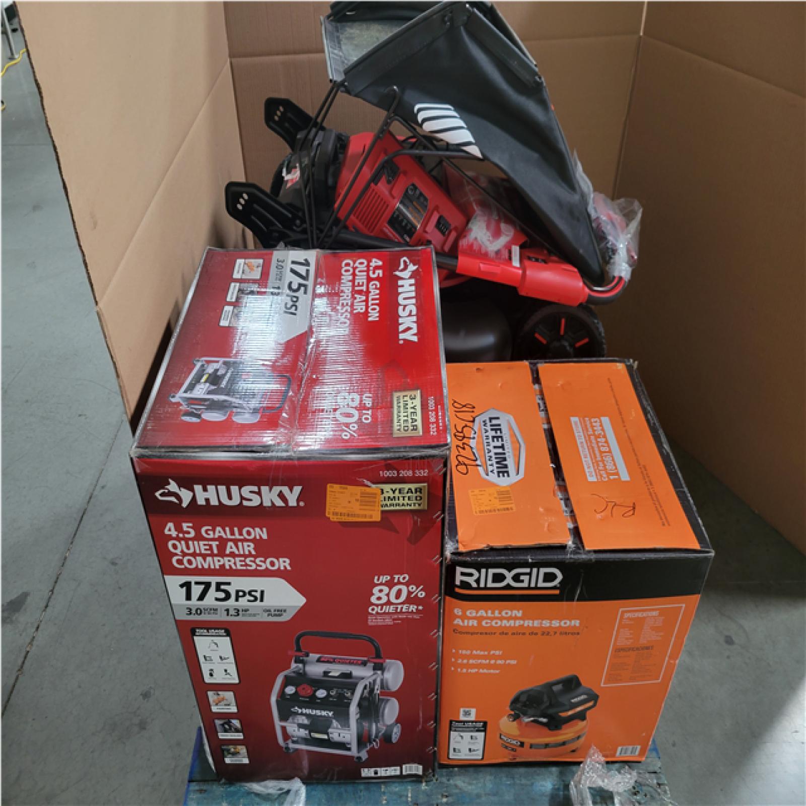CALIFORNIA AS-IS OUTDOOR POWER EQUIPMENT