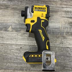 AS-IS DEWALT ATOMIC 20V MAX Lithium-Ion Cordless 1/4 in. Brushless Impact Driver Kit