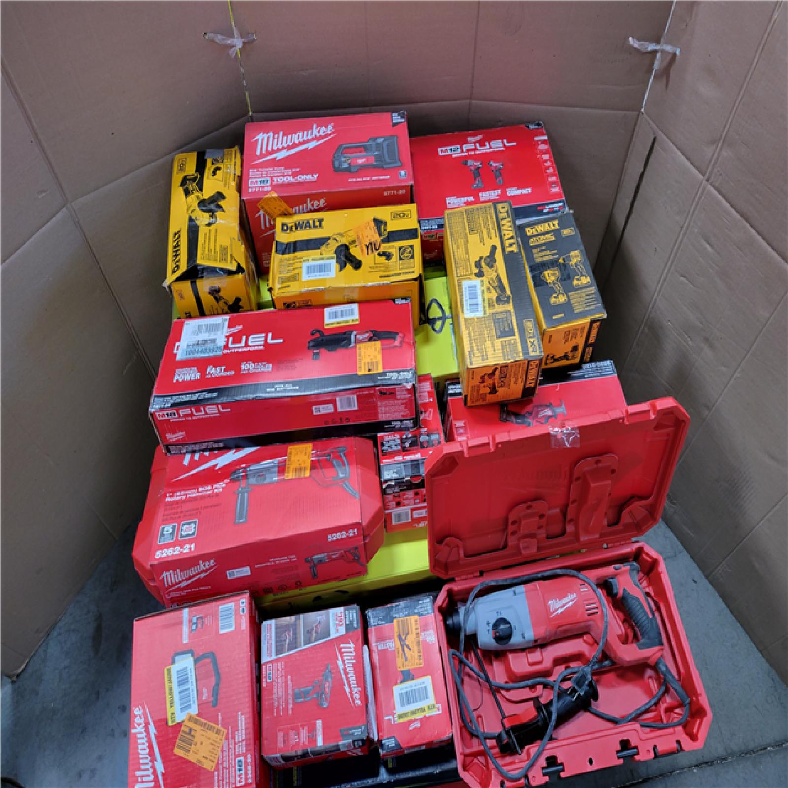 CALIFORNIA AS-IS TOOL PALLET