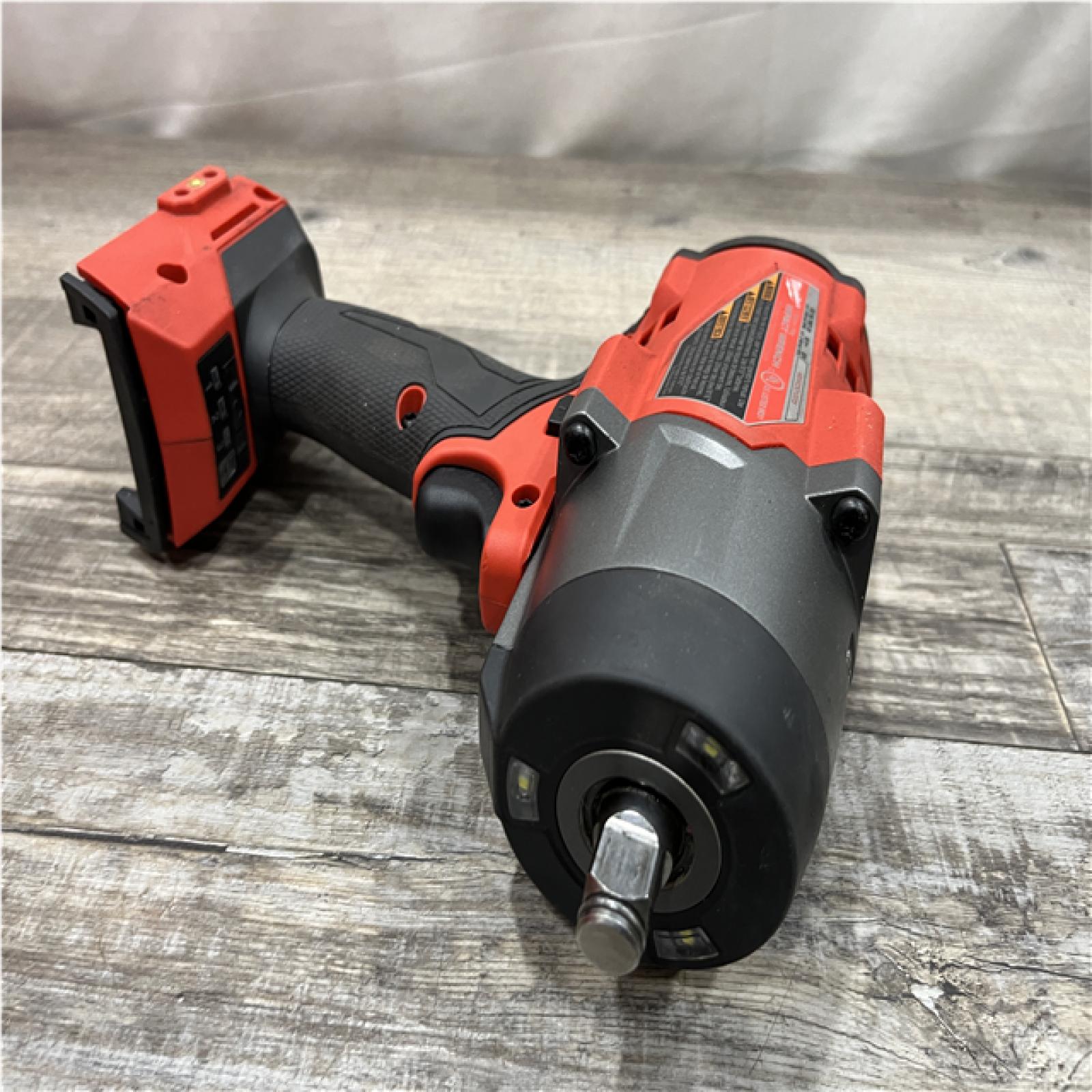 AS-IS Milwaukee FUEL 18V Lithium-Ion Brushless Cordless 1/2 in. Impact Wrench with Friction Ring (Tool-Only)