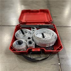 DALLAS LOCATION- AS-IS Milwaukee Hole Dozer General Purpose Bi-Metal Hole Saw Set
