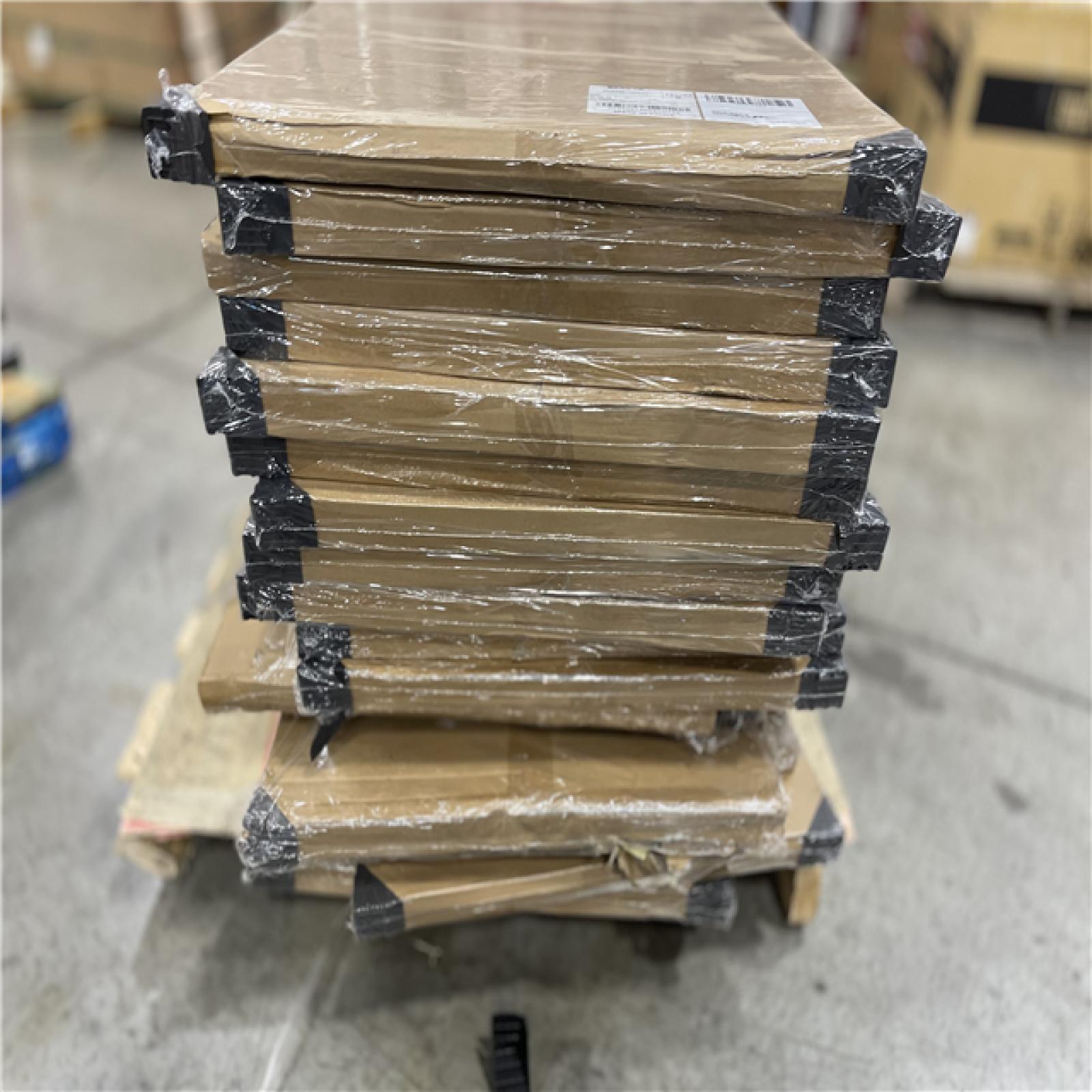 DALLAS LOCATION -  sunwings Natural Oak 2/5 in. x 1.96 ft. x 3.93 ft. Wood Slat Acoustic Panels 3D Decorative Wall Paneling (31 sq. ft./Case)PALLET-(16 CASES)