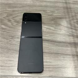 AS-IS Samsung Galaxy Z Flip4 128GB F721U- Graphite