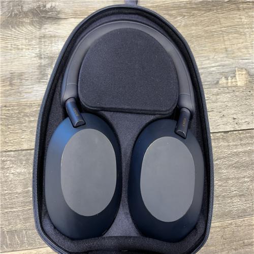 AS-IS Sony - WH1000XM5 Wireless Noise-Canceling Over-the-Ear Headphones - Blue