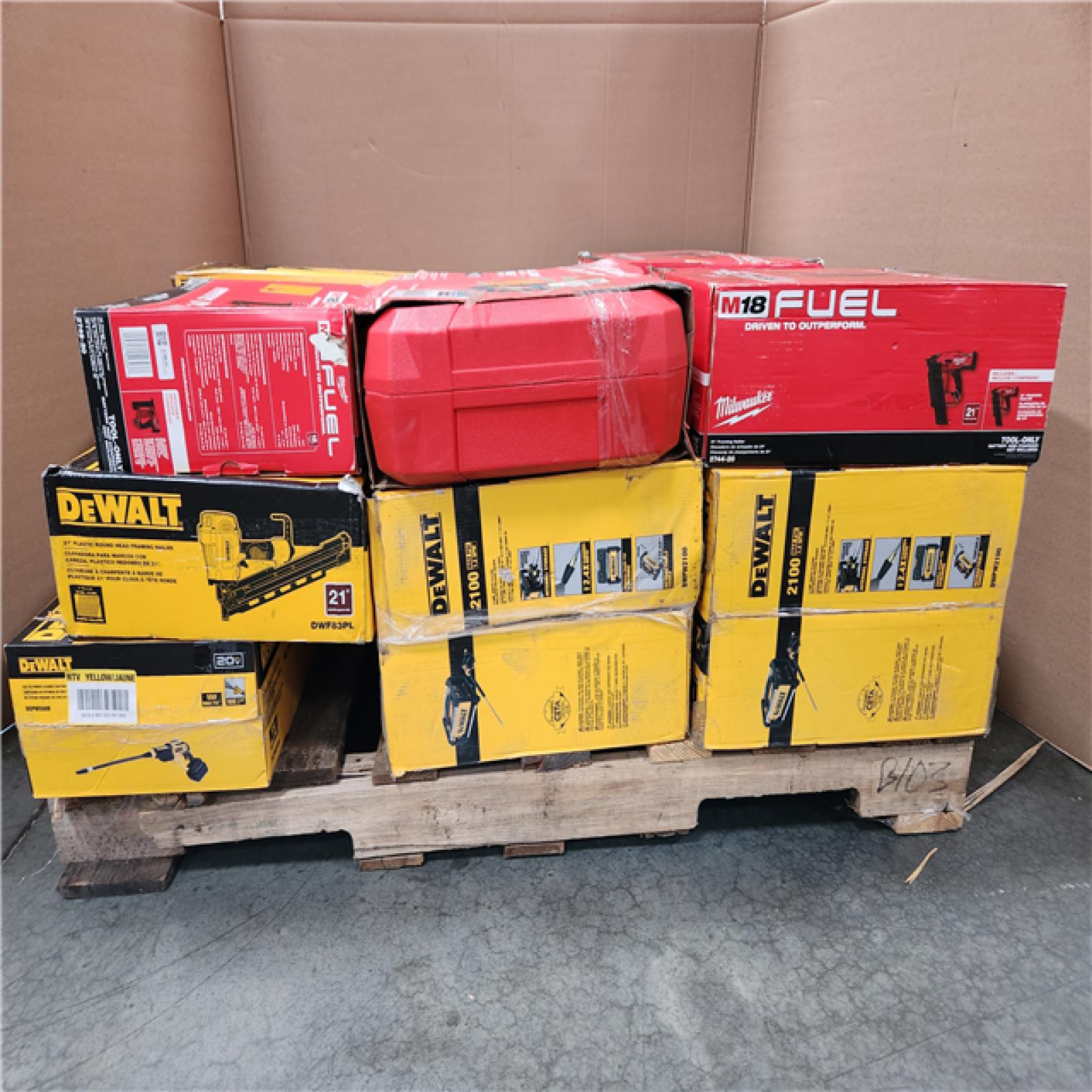 CALIFONIA  AS-IS TOOL PALLET