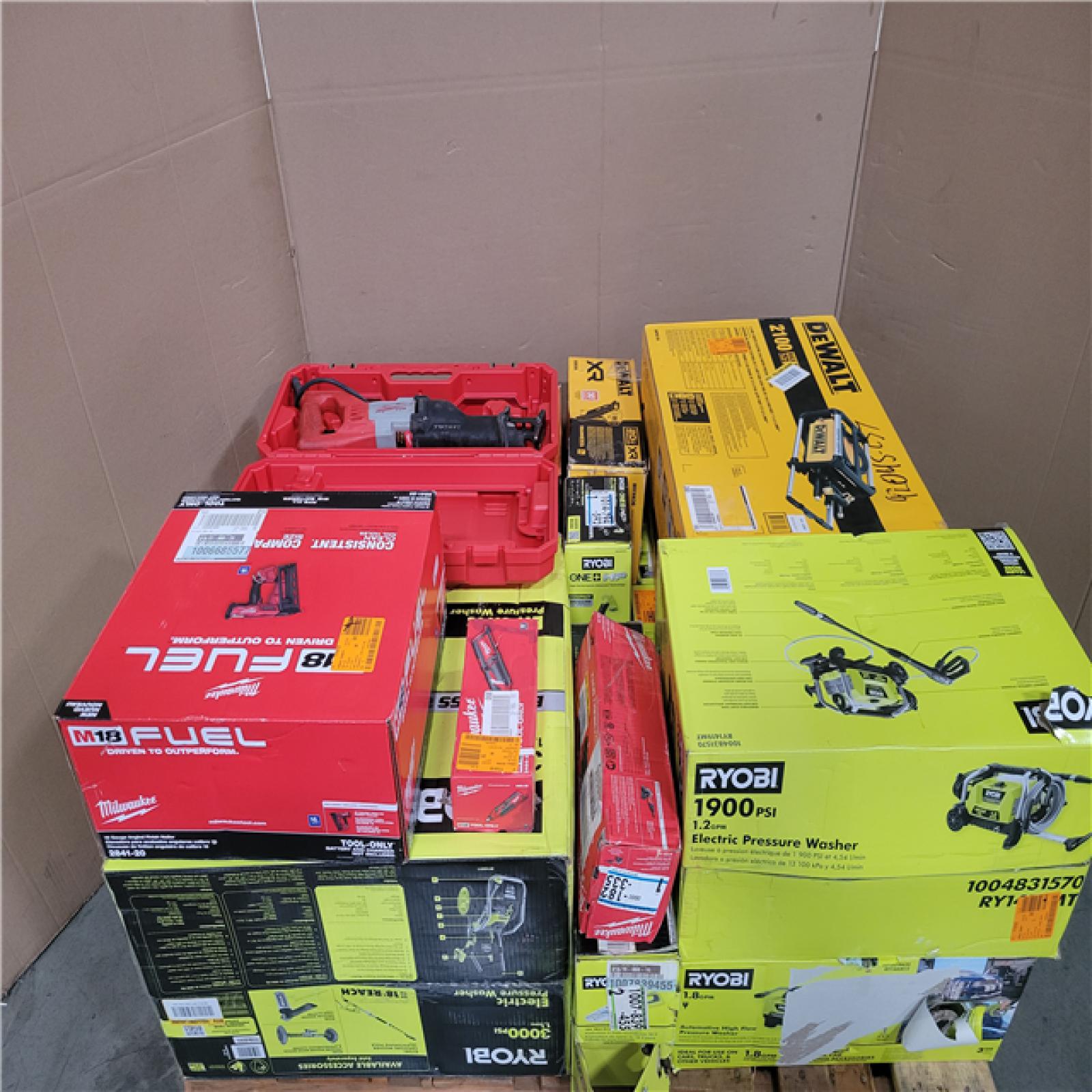 CALIFORNIA AS-IS TOOL PALLET