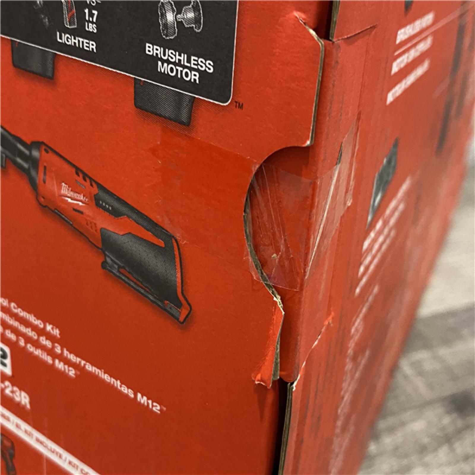 NEW - Milwaukee 12-Volt Lithium-Ion Brushless Cordless Subcompact Drill &Impact Driver Combo Kit