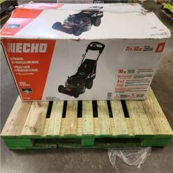 Phoenix AS-IS ECHO 21 in. 190 cc Briggs and Stratton Gas 3-in-1 Dual Blade RWD Self-Propelled Lawn Mower with Single Lever Deck Adjustment