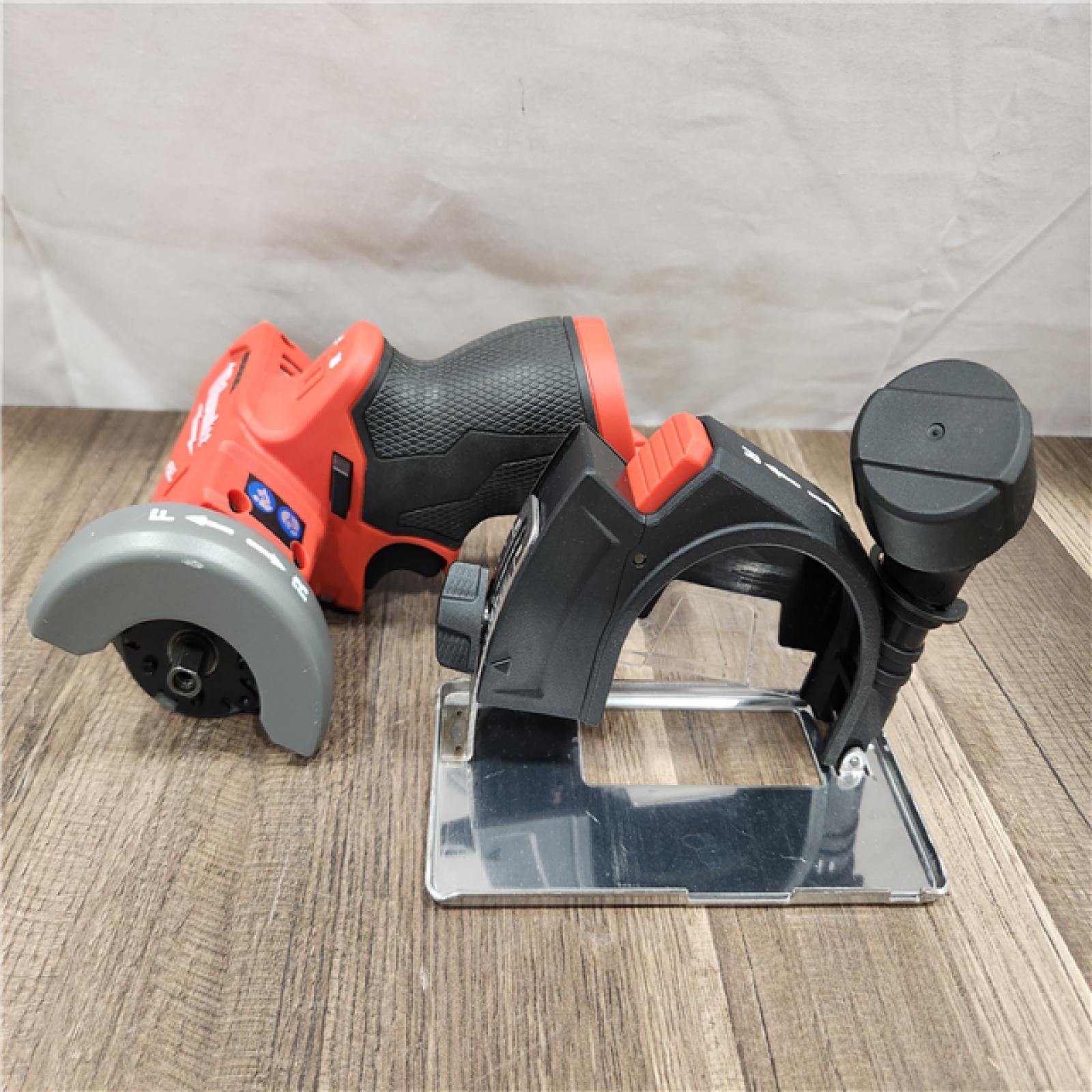 AS-IS- Milwaukee M12 FUEL 12V Lithium-Ion Brushless Cordless 3 in. Cut Off Saw (Tool-Only)