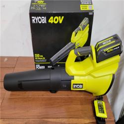 California NEW Ryboi 40V 550 CFM Blower Kit  Includes (1) Battery & Charger