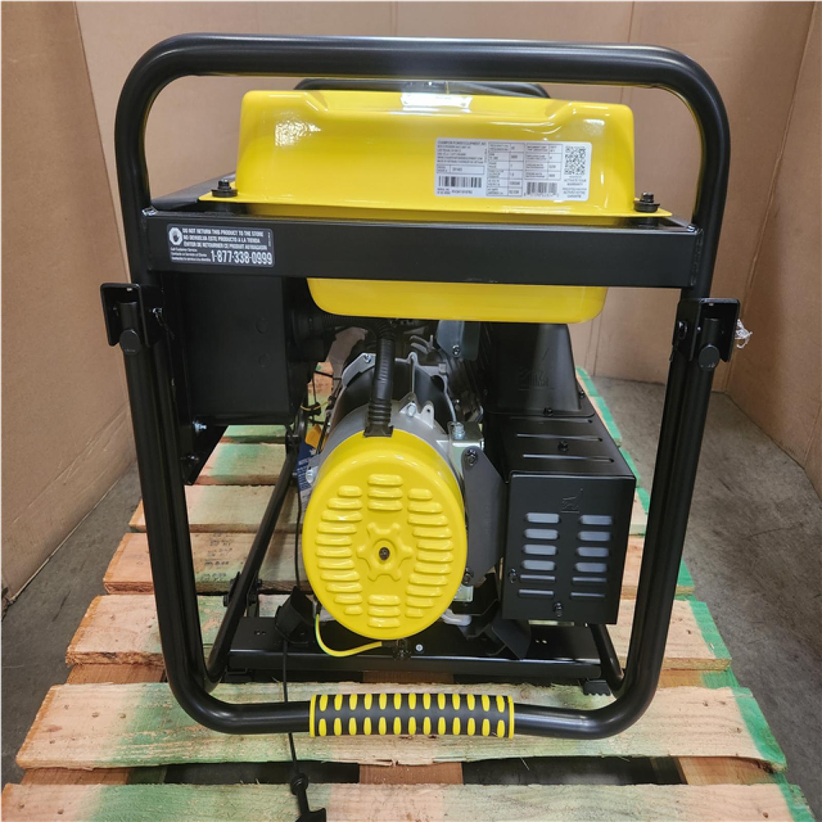 Phoenix AS-IS Champion Power Equipment 7850/6250-Watt Recoil Start Dual Fuel Portable Generator w/ Free 3-Year Warranty for Home Backup and Storm Prep (Cord DOESN'T RETRACT)