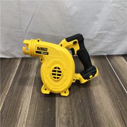 AS-IS DEWALT 20V MAX Cordless Compact Jobsite Blower 135 MPH 100 CFM (Tool Only)