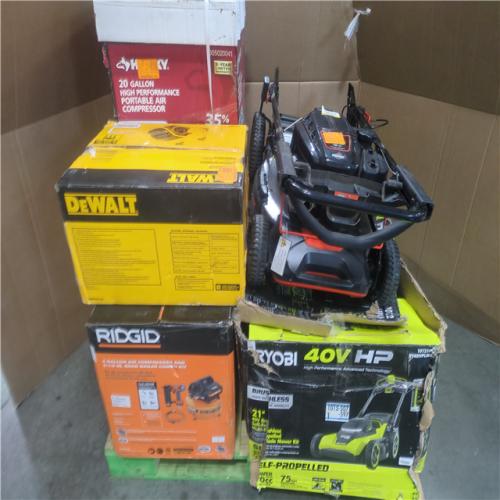 California AS-IS OUTDOOR POWER EQUIPMENT