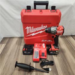 AS-IS- Milwaukee Hammer Drill Driver Kit with Batteries and Charger