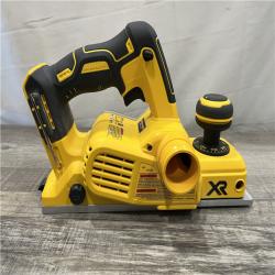 AS-IS DEWALT 20V MAX XR Cordless Brushless 3-1/4 in. Planer (Tool Only)