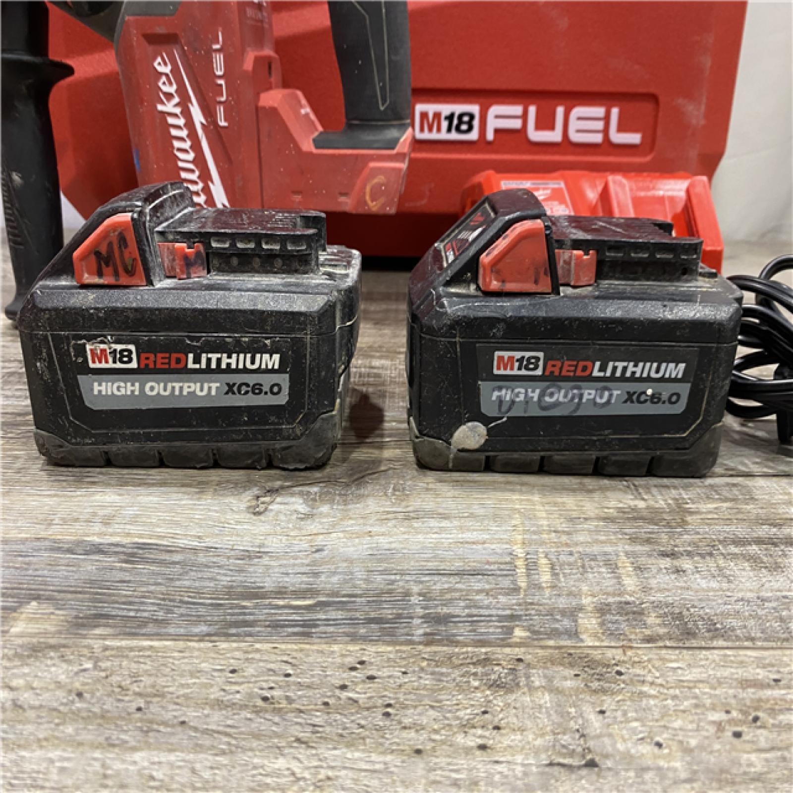 AS-IS Milwaukee FUEL 18V Lithium-Ion Brushless 1 in. Cordless SDS-Plus Rotary Hammer Kit