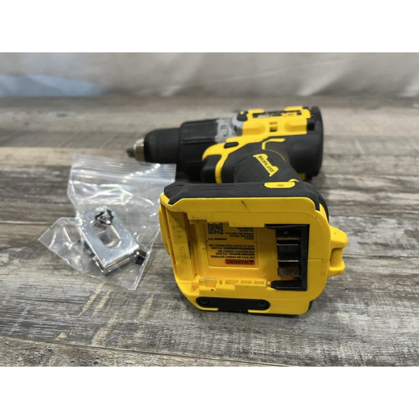 AS-IS DEWALT 20V XR Brushless Cordless 1/2 in. Hammer Drill (Tool-Only)