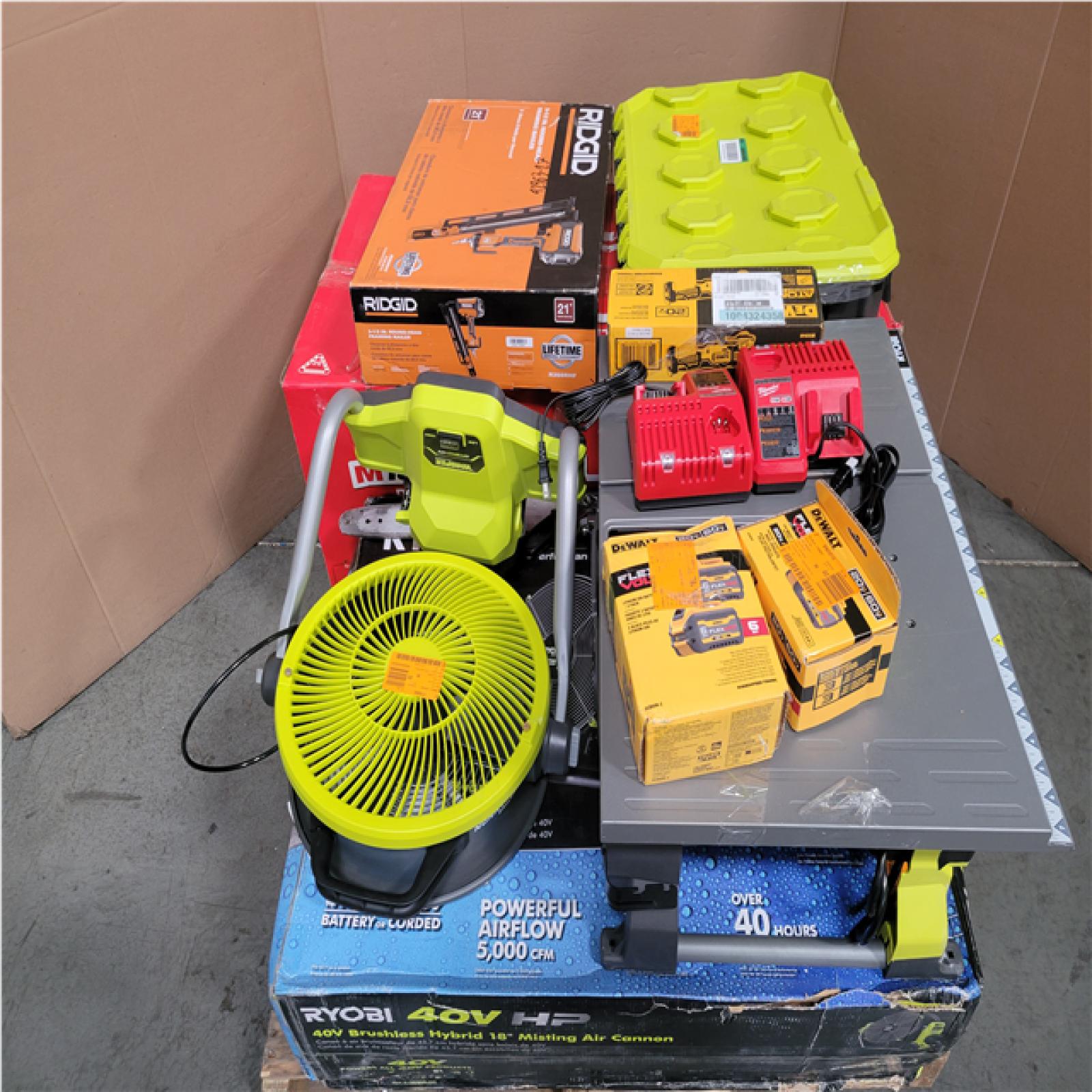 CALIFORNIA AS-IS TOOL PALLET