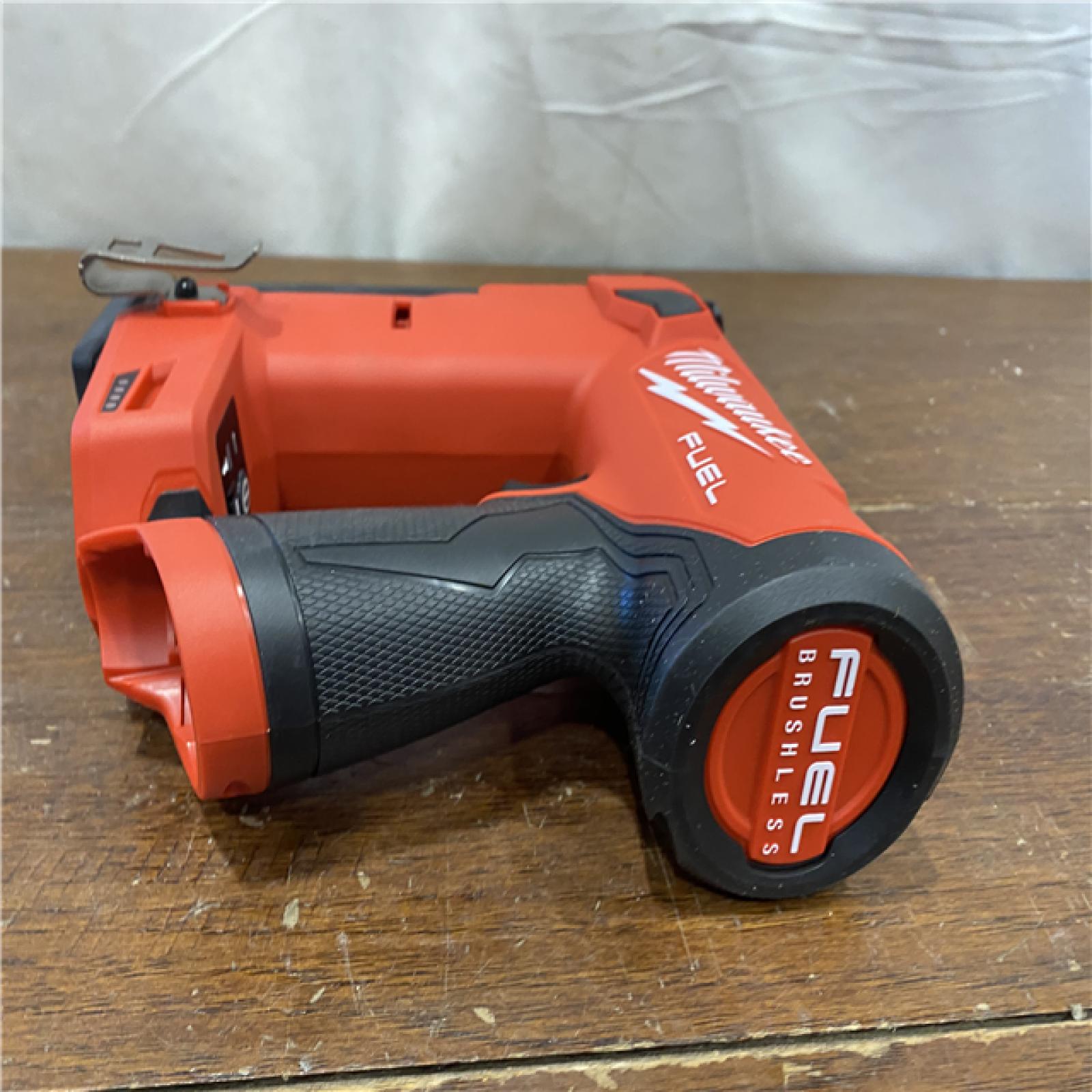 AS-IS M12 FUEL 12-Volt Lithium-Ion Brushless Cordless 18-Guage Compact Brad Nailer (Tool Only)