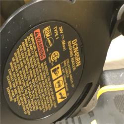 AS-IS DEWALT 20V MAX Lithium-Ion 15-Degree Electric Cordless Roofing Nailer Kit