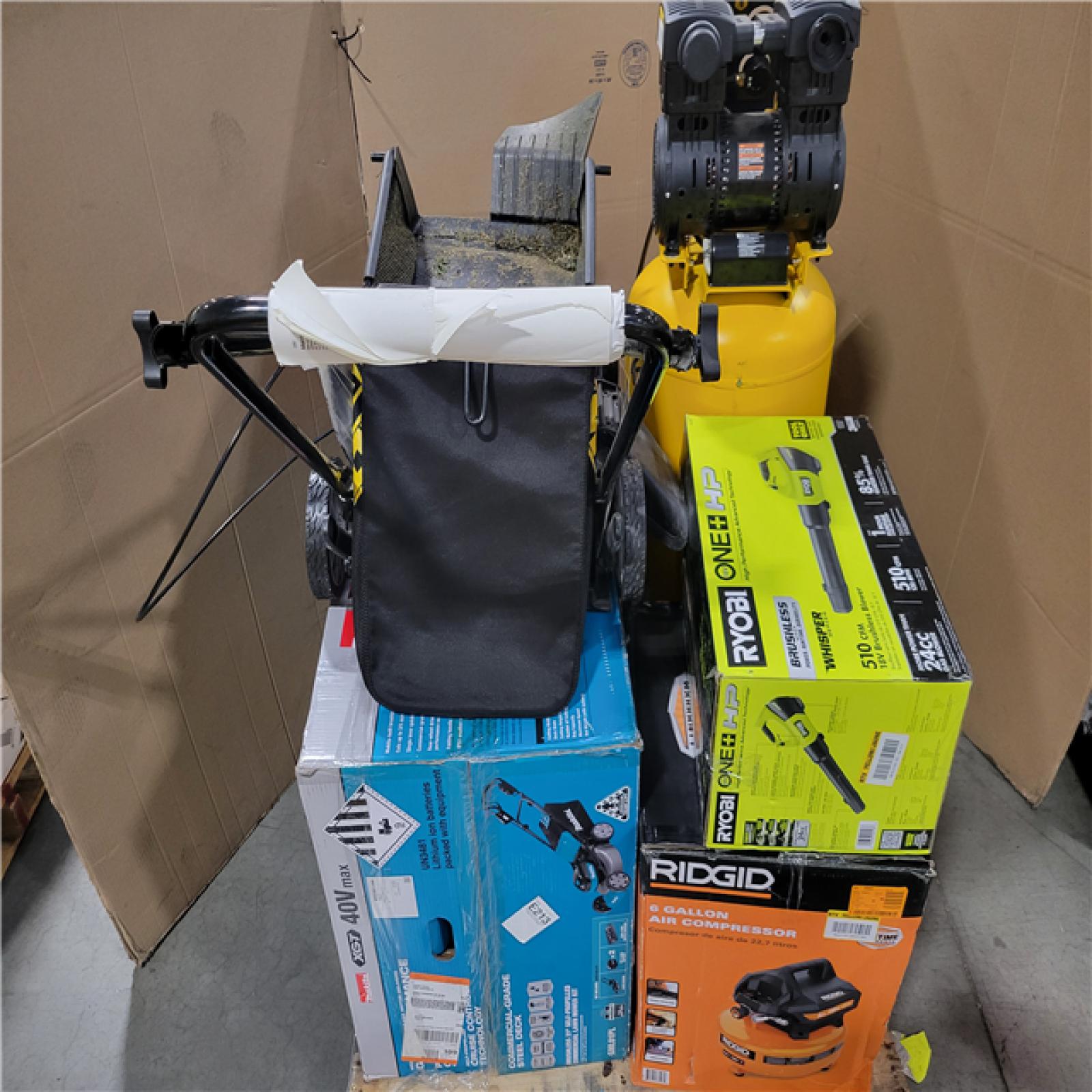 CALIFORNIA AS-IS OUTDOOR POWER EQUIPMENT