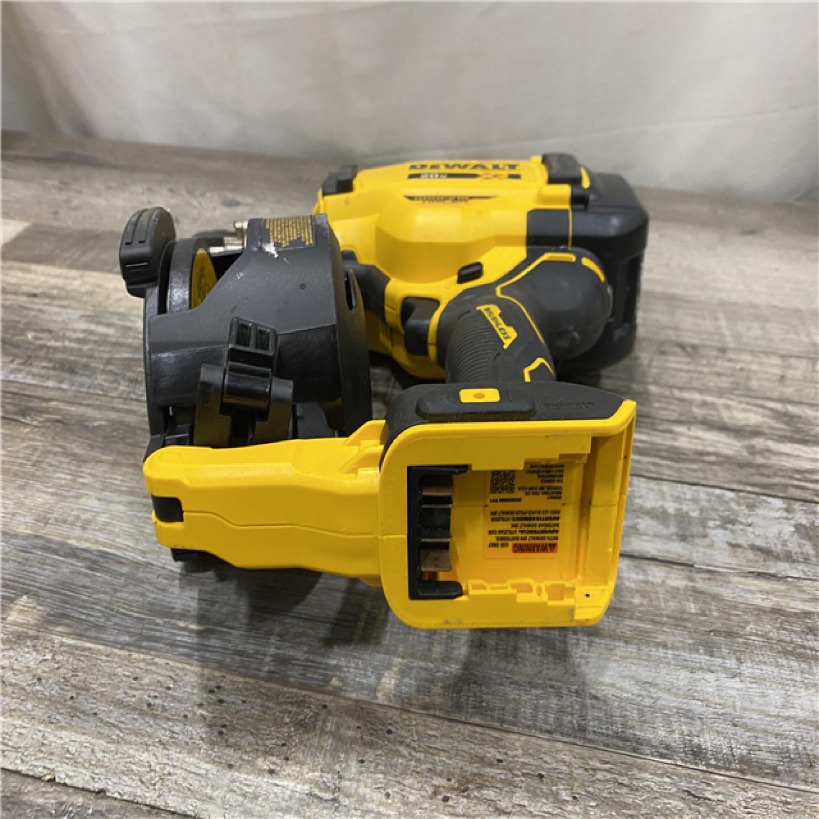 AS-IS DEWALT 20V MAX 15-Degree Electric Cordless Roofing Nailer (Tool Only)