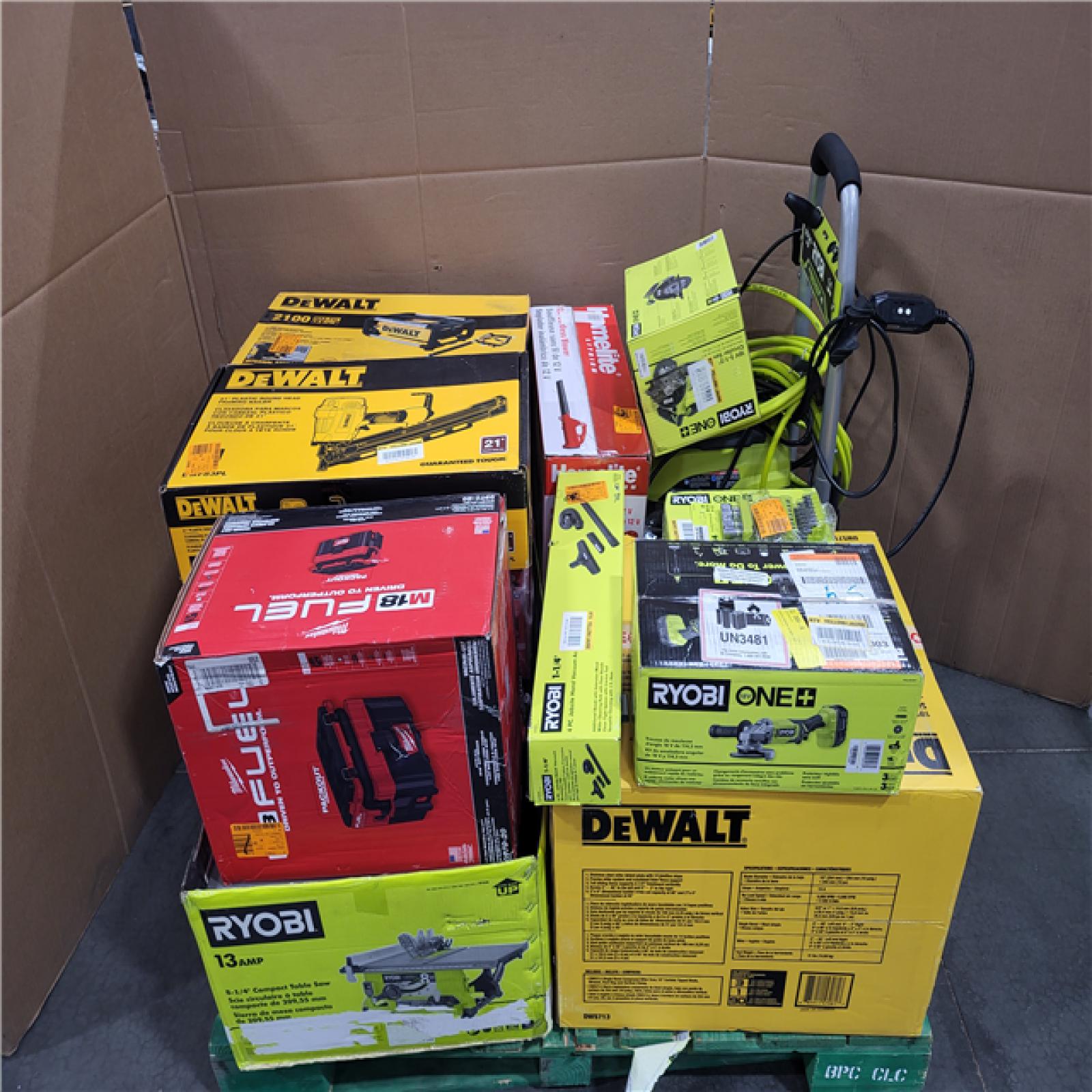 CALIFORNIA AS-IS TOOL PALLET
