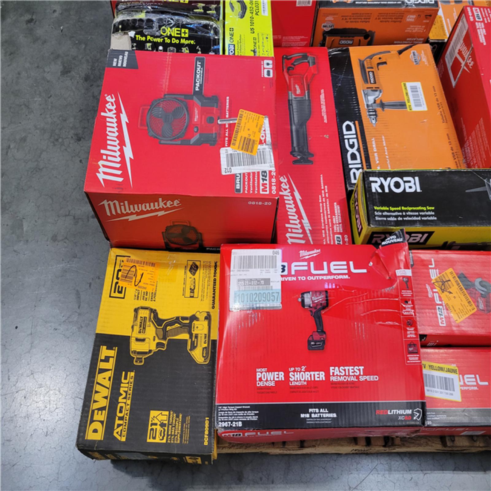 CALIFORNIA AS-IS TOOL PALLET