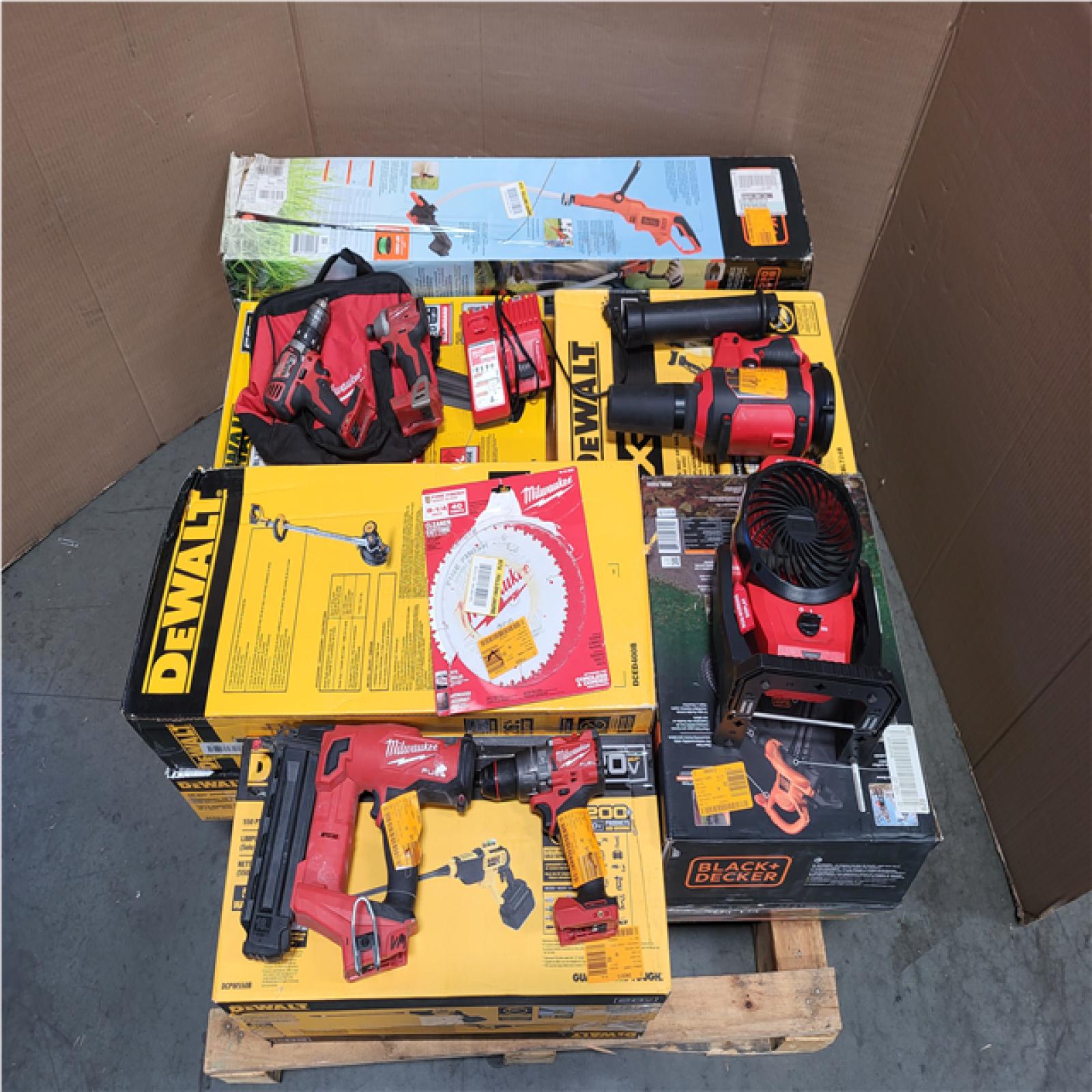 CALIFORNIA AS-IS TOOL PALLET