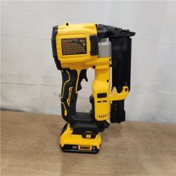 AS-IS- DEWALT ATOMIC 20V MAX Lithium Ion Cordless 23 Gauge Pin Nailer Kit