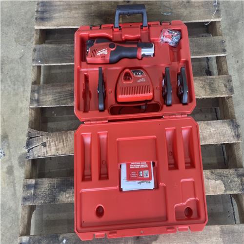 Houston Location - AS-IS Tool Pallet MILWAUKEE PRESS TOOL 1/2' - 1'