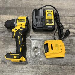 AS-IS DEWALT Atomic 20V Lithium-Ion Cordless Compact 1/2 in. Drill/Driver Kit