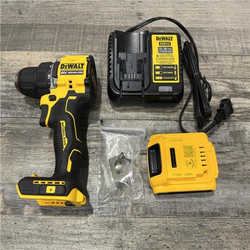 AS-IS DEWALT Atomic 20V Lithium-Ion Cordless Compact 1/2 in. Drill/Driver Kit