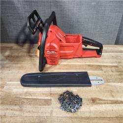 Houston Location AS-IS Milwaukee FUEL 16 in. 18V Lithium-Ion Brushless Battery Chainsaw (Tool-Only)
