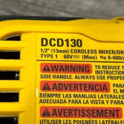 AS-IS DEWALT FLEXVOLT 60-Volt MAX Cordless Brushless 1/2 in. Mixer/Drill with E-Clutch (Tool-Only)