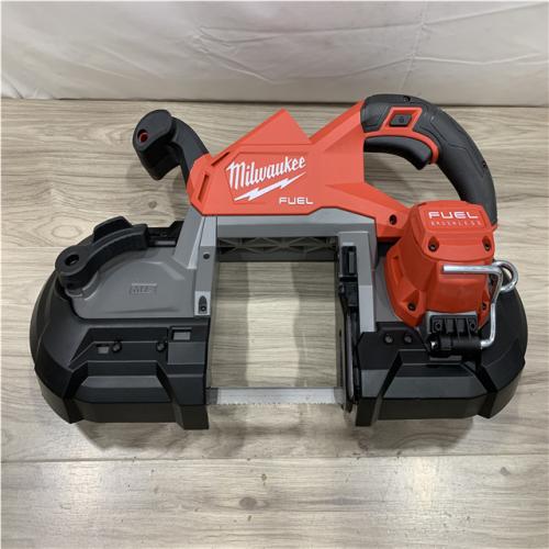 AS-IS Milwaukee FUEL 18V Lithium-Ion Brushless Cordless Deep Cut Band Saw (Tool-Only)