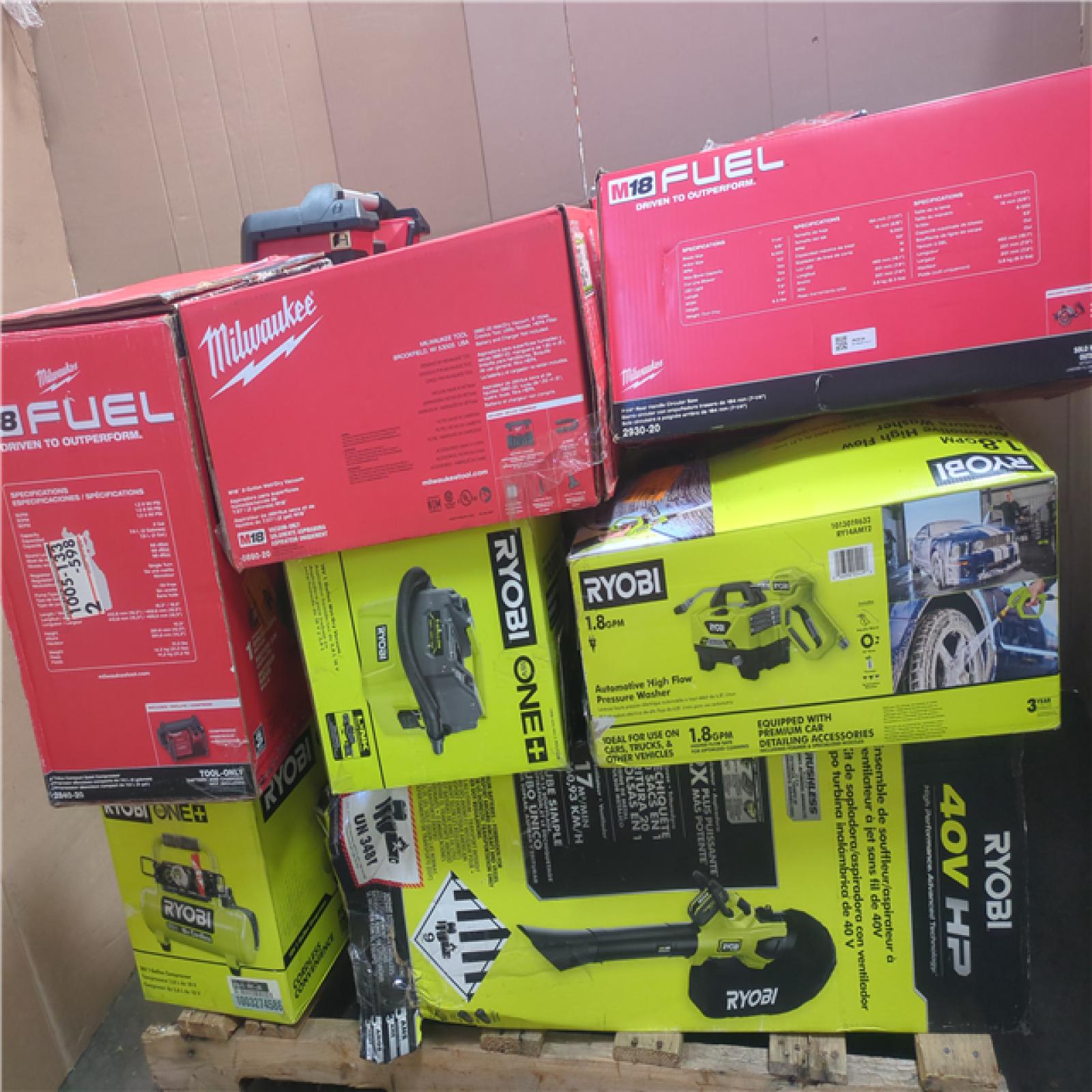 CALIFORNIA AS-IS TOOL PALLET