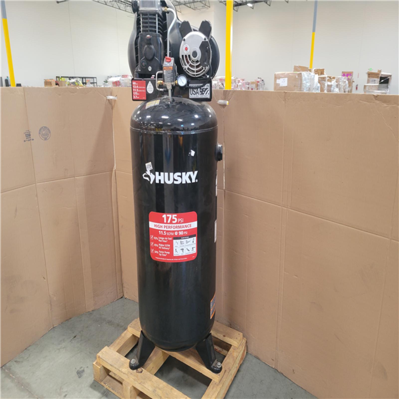 CALIFORNIA AS-IS HUSKY 175 PSI AIR COMPRESSOR