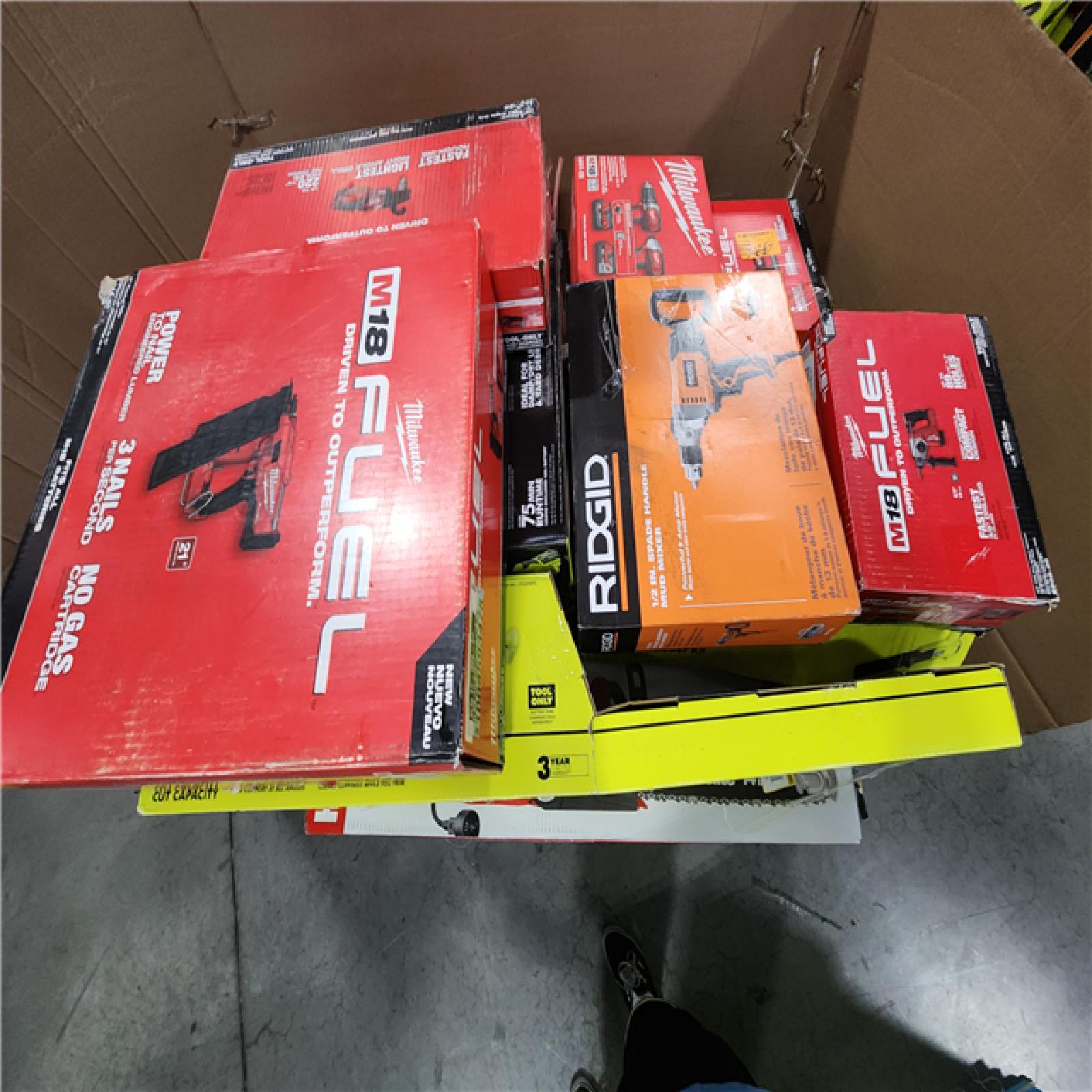 CALIFORNIA AS-IS TOOL PALLET