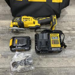 AS-IS DEWALT 20V MAX XR Cordless Brushless 3-Speed Oscillating Multi Tool Kit