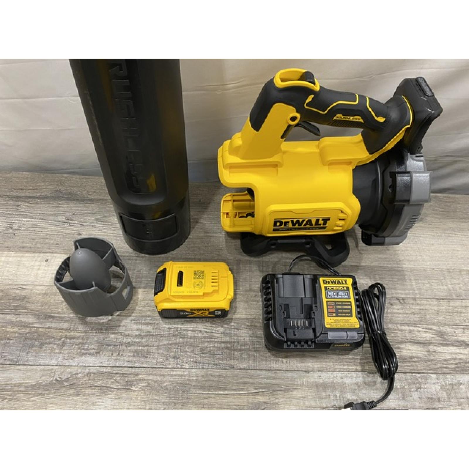 AS-IS DEWALT 20V MAX* XR Brushless Cordless Handheld Blower Kit