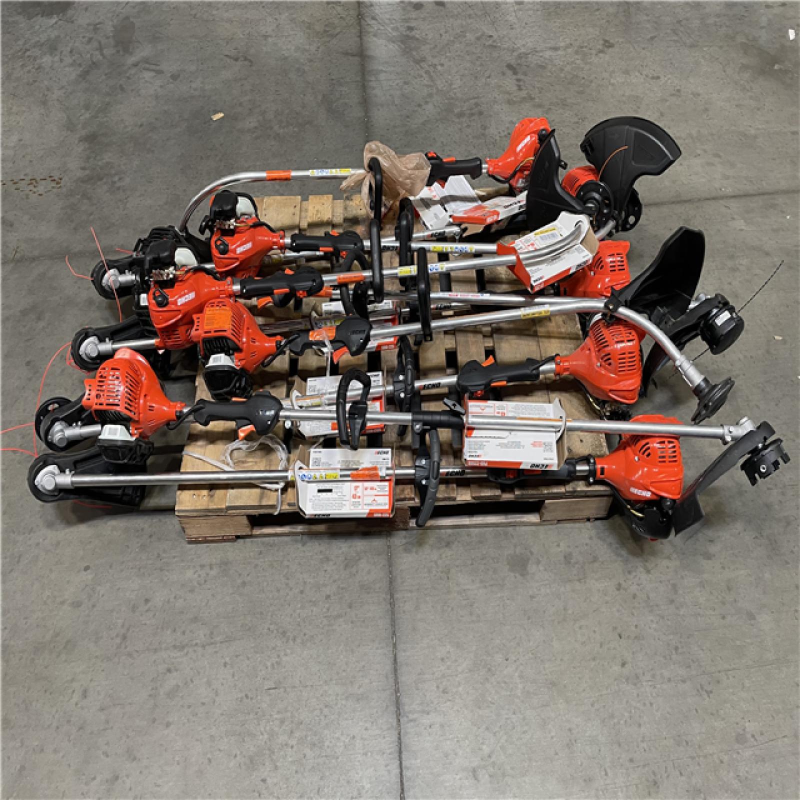 DALLAS LOCATION- AS-IS Mixed Echo String Trimmer PALLET (10 UNITS)