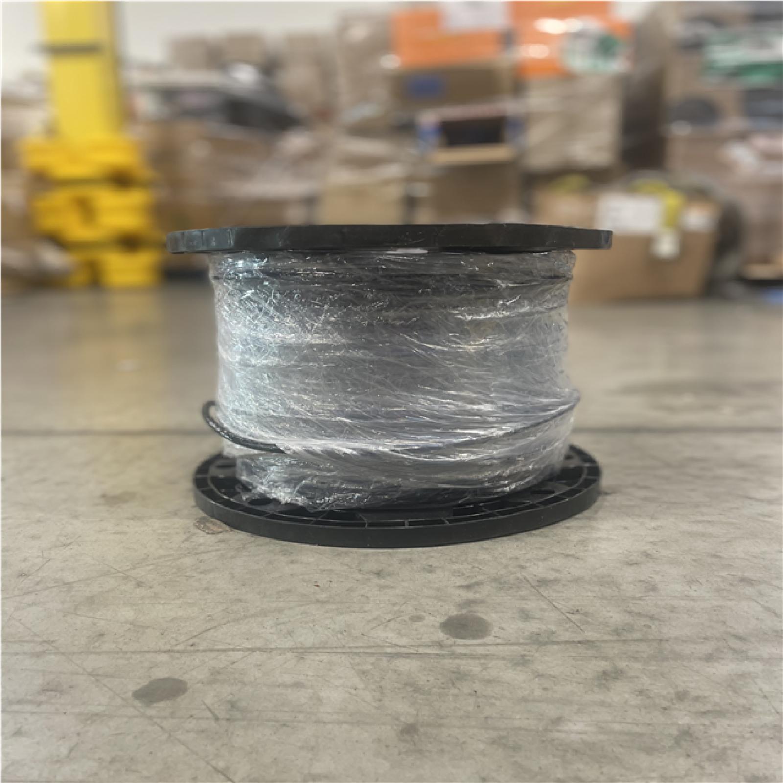 DALLAS LOCATION- CERROWIRE 500 ft. 6 Gauge Black Stranded Copper THHN Wire