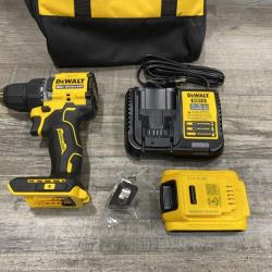 AS-IS DEWALT Atomic 20V Lithium-Ion Cordless Compact 1/2 in. Drill/Driver Kit
